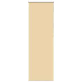 vidaXL Roller Blind Blackout Beige 75x210cm