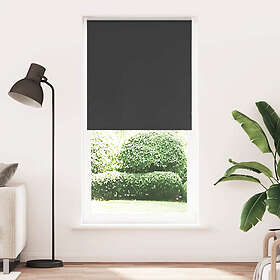 vidaXL Blackout Roller Blind Black 90x230cm