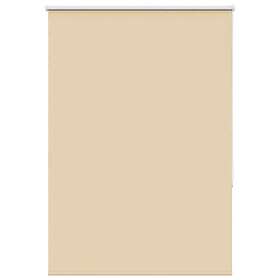 vidaXL Rullgardin Blackout Beige 100x150cm
