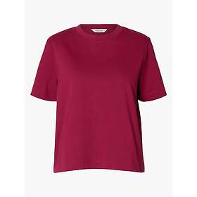 Selected Femme Essential Boxy Kortærmet T-shirt (Dame)