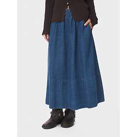 Neo Noir Yara Denim Midiskjørt