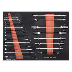 Pela U-Ring Spanner Set 23pcs