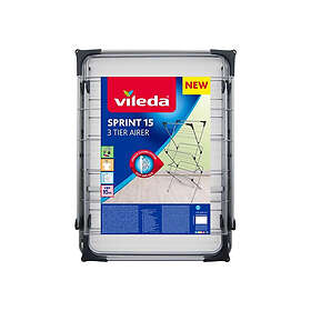 Vileda Sprint 3-Tier Clothes Airer 15m