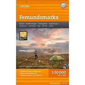 Femundsmarka Hiking Map