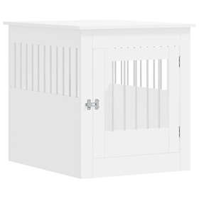 vidaXL Dog Crate Furniture Old Wood 64.5x80x71cm