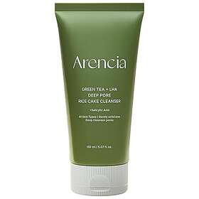 Arencia Green Tea + LHA Deep Pore Rice Cake Rengöring 150ml
