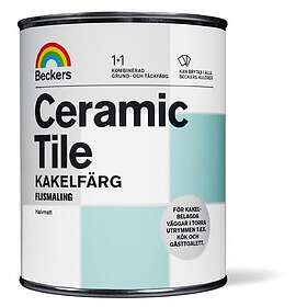 Beckers Ceramic Tile Kakelfärg Vit 1L