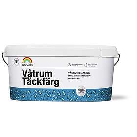 Beckers Täckfärg Våtrumsfärg Vit 4L