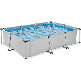 Exit 30.00.32.50 Rektangulär Ram Pool Set 300x200x65cm