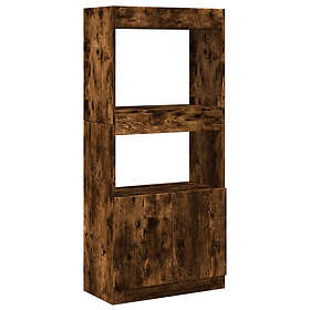 vidaXL 855110 Skap Smoked Oak 63x33x140cm