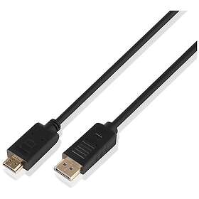 Logik DisplayPort till HDMI-kabel 1m LDPHD126