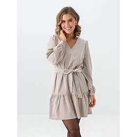 Only Marike Life Long Sleeve Cord Belt Dress