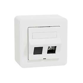 Schneider Electric Datauttag/Modularuttag Vinklad