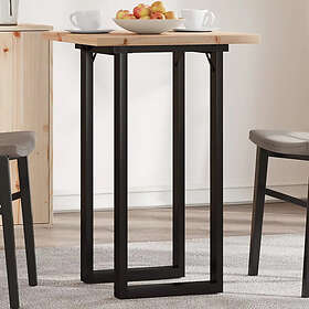 vidaXL O-Frame Table à manger 50x50x75.5cm 3282735