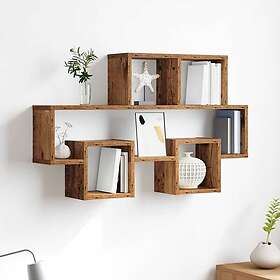 vidaXL Étagère murale Bois vieilli 82x15x51cm