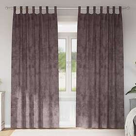 vidaXL Velvet Curtains 225x140cm 2-Pack