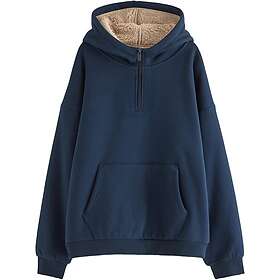 Magasin Hettegenser med Pels Inni (Unisex)