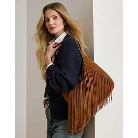 Ralph Lauren Lauren Tanner Fringetrim Skulderveske
