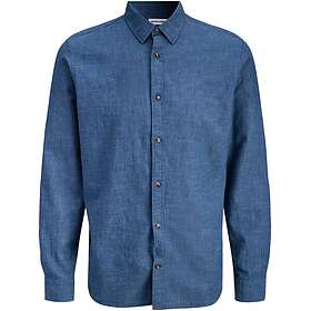 Jack & Jones Jjesummer Hør Blanding Skjorte Langærmet