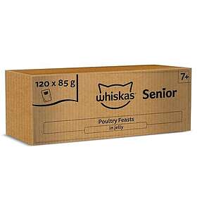 Whiskas Senior Pouches 120x0,085kg