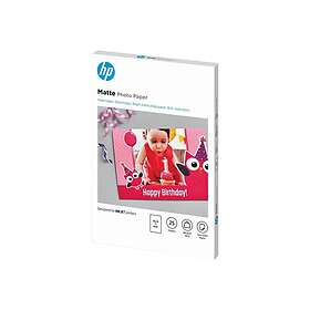 HP Fotopapir (Mat) 180g 100x150mm 25-pak