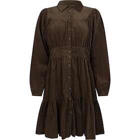 MISSMAYA Vicky Cordfløyel Skjortekjole