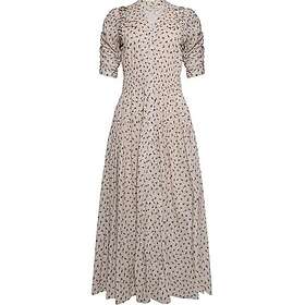 MISSMAYA Fabienne Petite Blomstret Lang Kjole