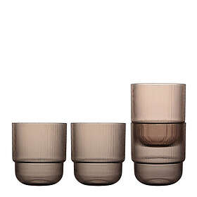 Sagaform Billi Vatten Glas 40cl 4-pack