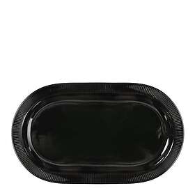 Sagaform Inka Black serving platter 34x20 cm