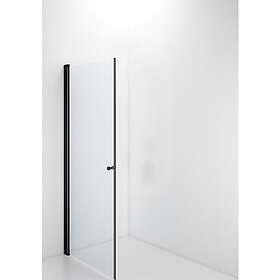 Contura Shower Space Dusjdør (Svart Profil) 77cm 673822041
