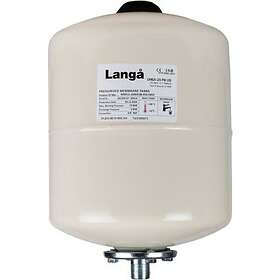 Langå 12L trykudvidelsesbeholder fast butylblære