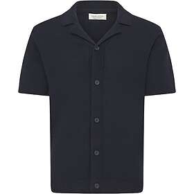 Casual Friday Cflindholm Ss Resort Strikket Skjorte