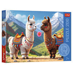 Trefl Colorful Llamas 200 Brikker
