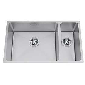 Nordic Tech ZIRKON 70 KV Kjøkkenvask (Rustfritt Stål)