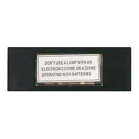 Malmbergs Dørklokke Knapp (med Lys)