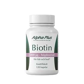 Alpha Plus Biotin 120 Kapslar