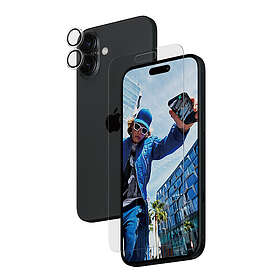 PanzerGlass 2-in-1 Bundle Skærmbeskytter til iPhone 16 Plus (2-pack)