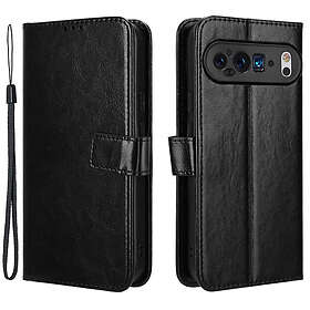 Eiderwood Skinn Lommebokdeksel med Stativ for Google Pixel 9/9 Pro