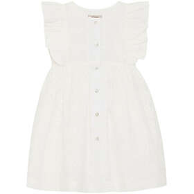 Huttelihut Embroidery Kort Kjole (Jr)