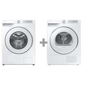 Samsung WW11DG6B25HHU + DV90DG6845HHU3 (White)