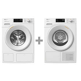 Miele WSG888WCS + TSD643WP (White)