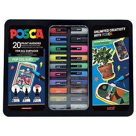 Posca Pop Colours Tuscher 20-pak
