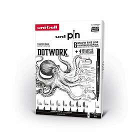 Uni-ball Pin Dotwork Box (8-pack)