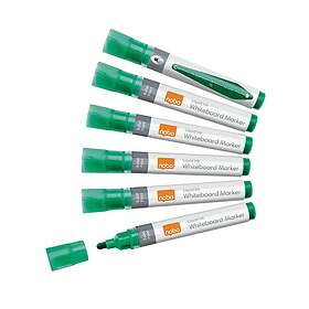 Nobo Liquid Ink Whiteboardpen 3mm (Grøn) 10-pak