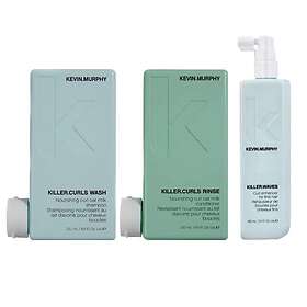 Kevin Murphy Killer Curls Bundle (Killer.Curls Wash 250ml, Killer.Curls Rinse 250ml, Killer.Waves Curl Enhancer 150ml)