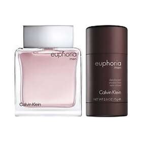Calvin Klein Euphoria Men EdT Presentförpackning (100ml EdT, 75g Deostick)