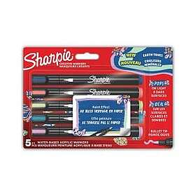 Sharpie Creative Marker Akrylmaling Penne 5-pack