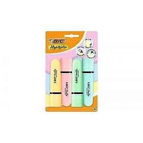 BIC Tank Korostuskynät (Pastellivärit) 4-pack
