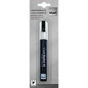 Sigel GL181 Chalk Marker 1.0mm-5.0mm (White)