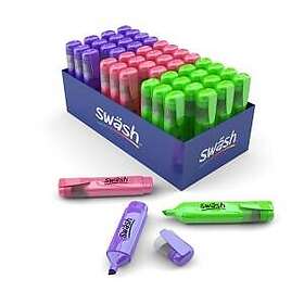 Swash Highlighters Marking Colours 48-pack